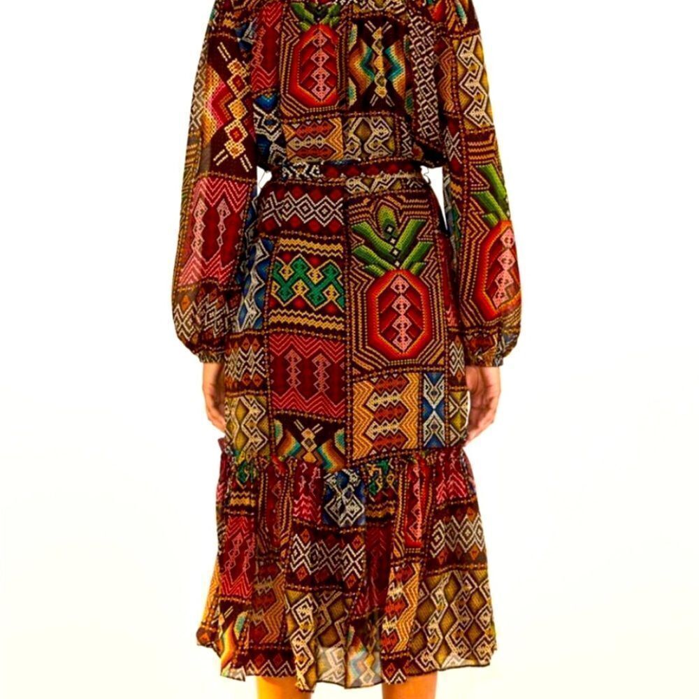 NWT Farm Rio Dress Maxi Oversized - Picture 2 of 11
